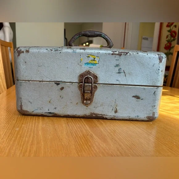 Rustic Union Steel Chest Tackle Box - Picture 1 of 8